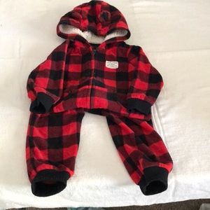 Carter’s 18m baby boy warm footless outfit